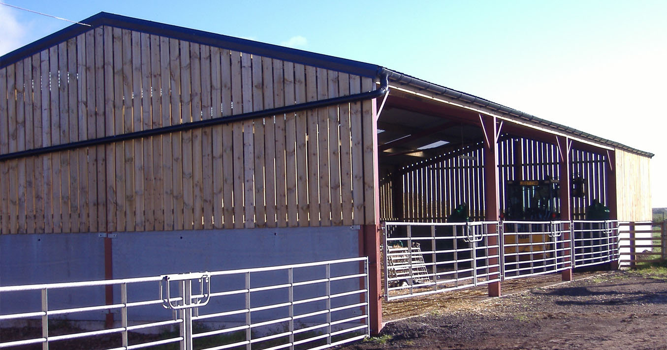 yorkshire boarded agricultural steel building